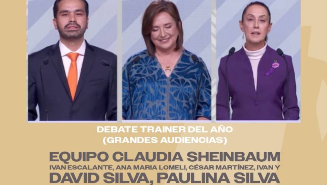 Dan premio a Sheinbaum por su Campaña Presidencial del 2024